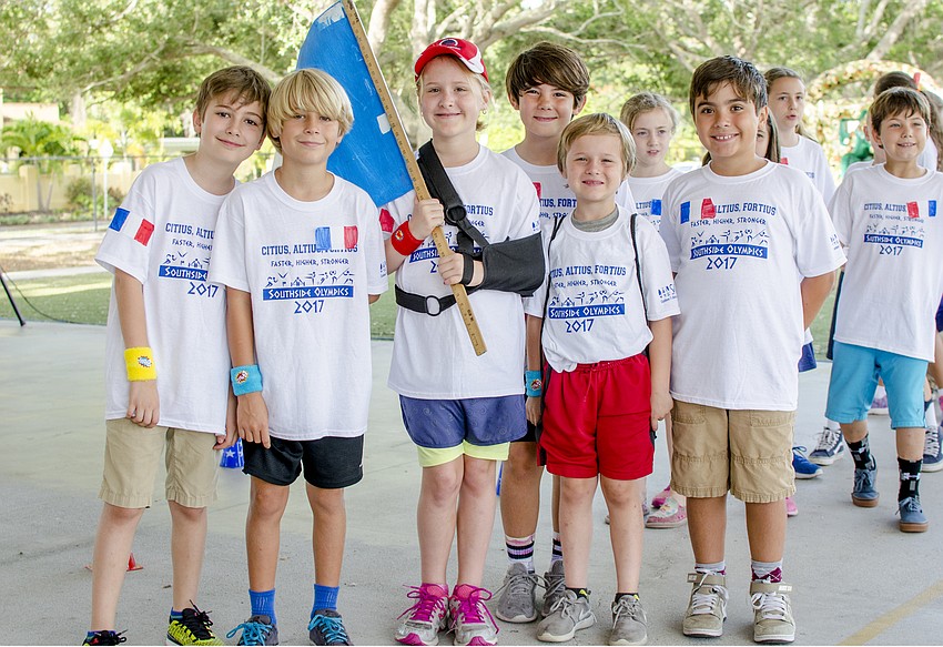 Remy Craddock, Wyatt Woods, Jaidyn McAlister, Costa Arent, Vance Freeman and Bruno Cruz-Rodriguez