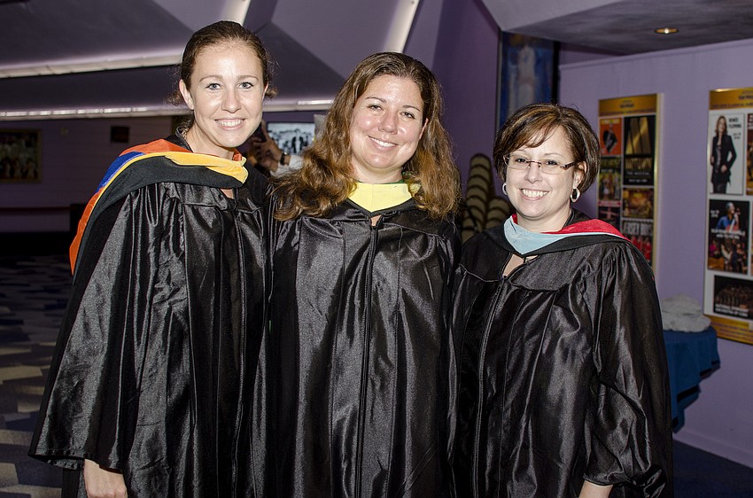 Lauren Cerda, Christa Naylor and Dana Holloran