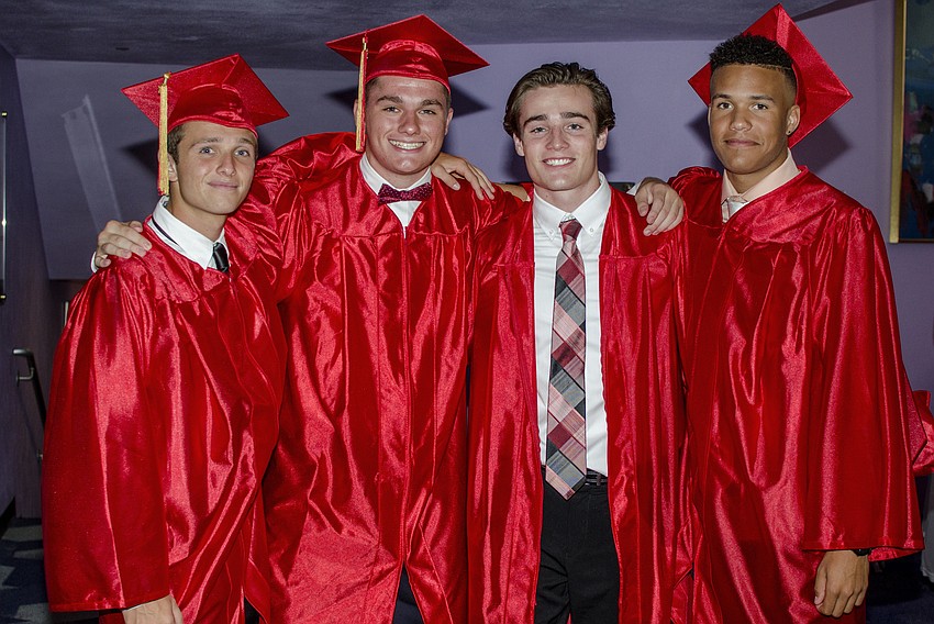 Nick Melone, Richard Krupa, Jordan McNeal and Kendall Johnson