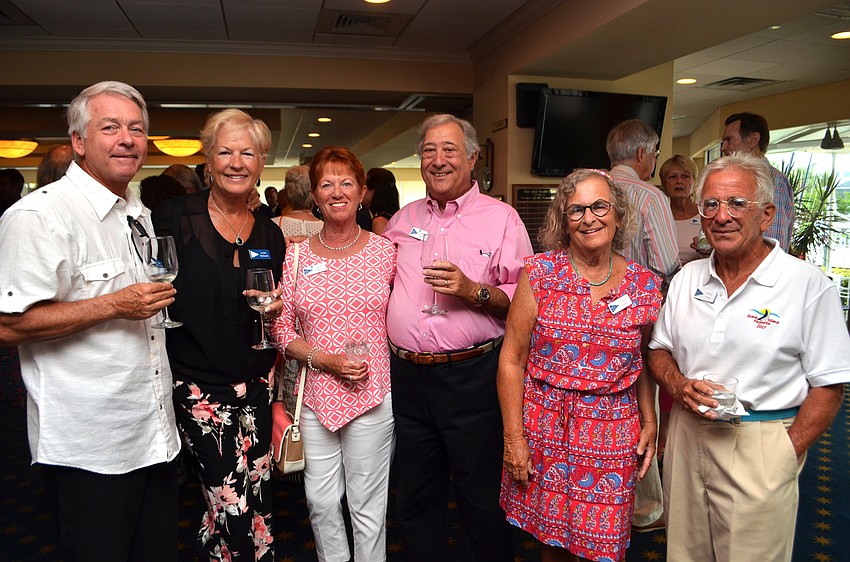 Bob and Leslie Richards, Carol and Bob Patulo and Carol and Philip Fuoco