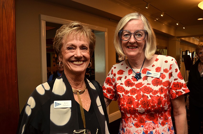 Karen Gallagher and Annette Lloyd