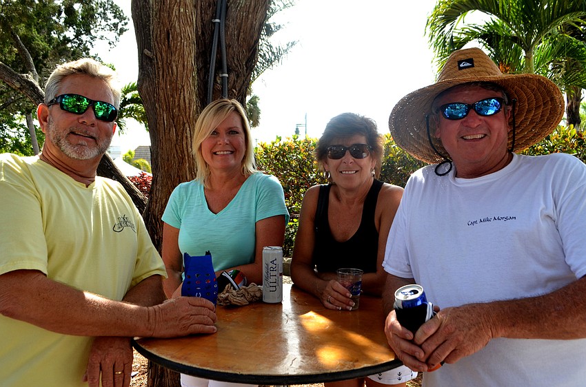 Dob and Melinda McGann, Carolyn Rawlings and Mike Morgan