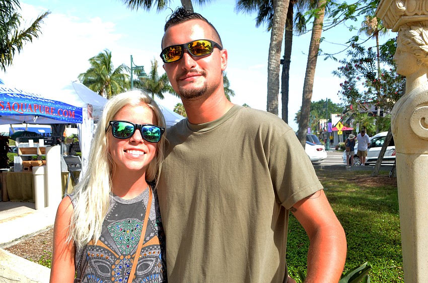 Rachel Vavra and Steven Christensen