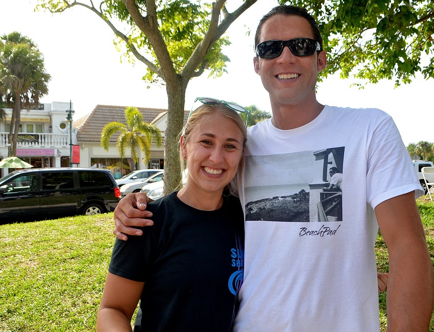 Rayne Newswanger and Corey Sydnor