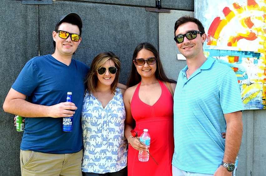 Todd Clemens, Lauren Bock, Ella Starr and Kyle Stone