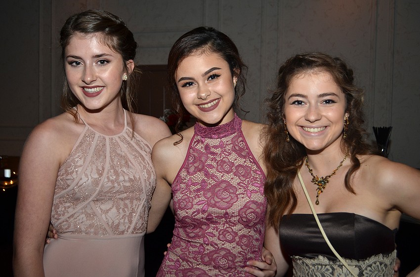 Morgan Campbell, Cheyenne Whetstone and Dorian Bizeau