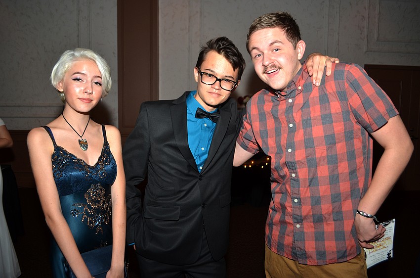 Akila Davisshaw, Atticus Taylor and Kevyn Thomas