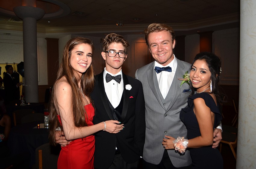 Tabby Moyer, Trenton Parrish, Alex Amero and Katherine Acosta