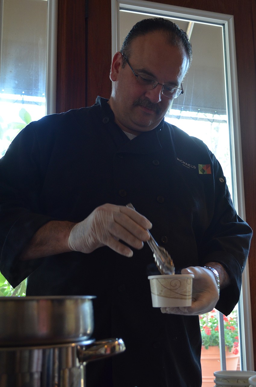 Chef Jamil Pineda of Michael' s On East.