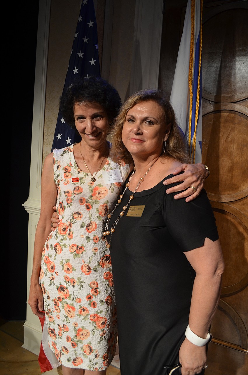 Educator of the Year Tami Pilosoph and Kate Alexander