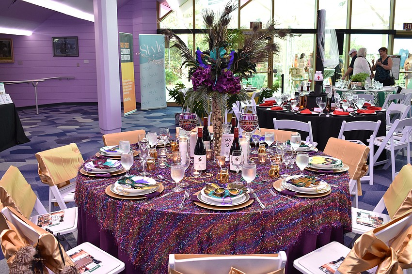 Table 12 guests made the first place winning decision of executing a New Orleans theme for their table at Men Who Cook & Brew on May 21 at Mattison’s Bayside at Van Wezel Performing Arts Hall.