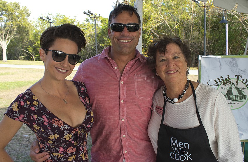 Katie and Bob Keller with Molly Maginn