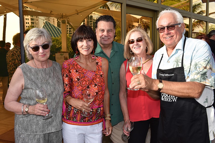 Jane Esbeck, Kathleen Salthouse, Mark Esbeck, Beth Hirsch and Doug Salthouse