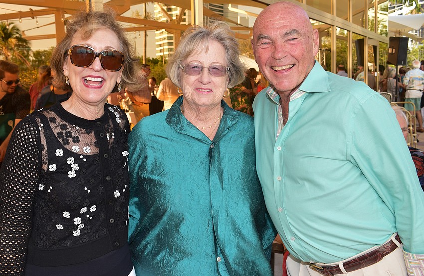 Judy Cahn with Peggy and Ken Abt