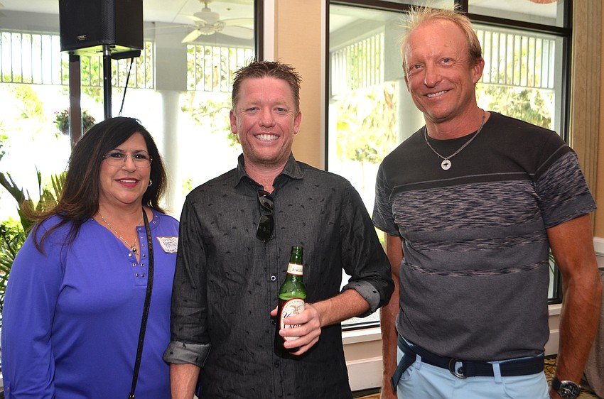 Yvonne Schloss, Jason Burns and Eric Seace