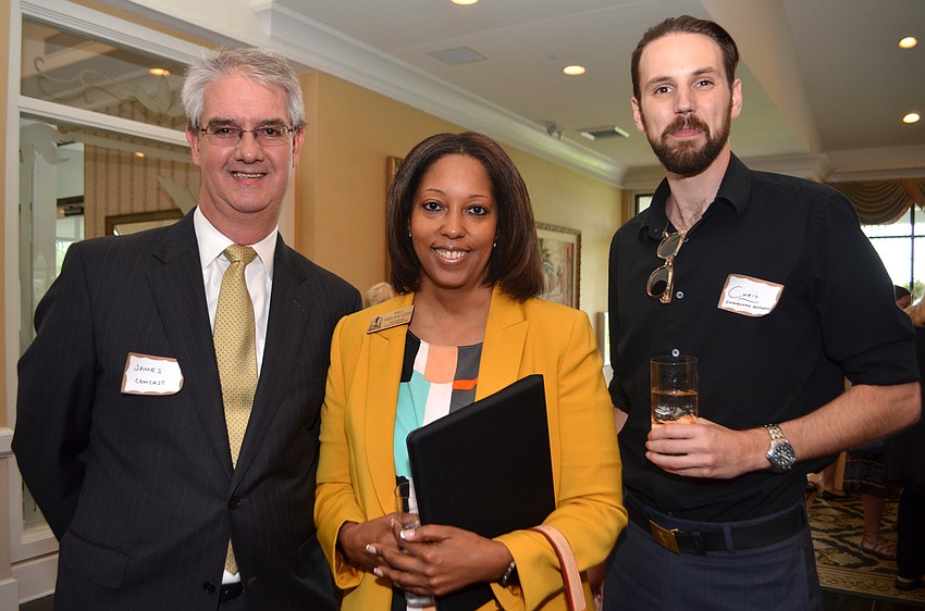 James Maslen, Sarasota Mayor Shelli Freeland Eddie and Chris Hope