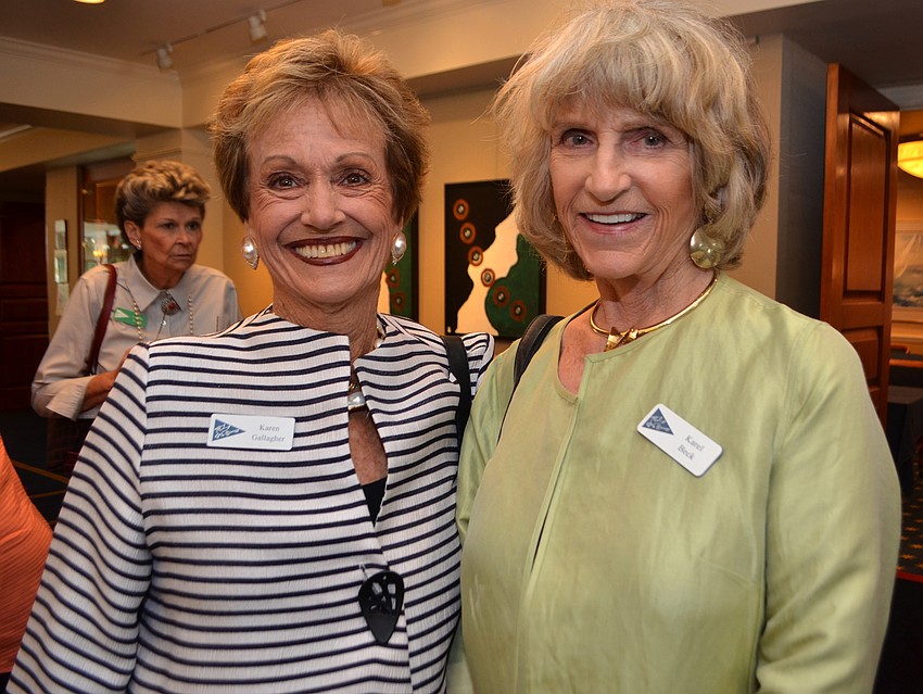 Karen Gallagher and Karel Beck