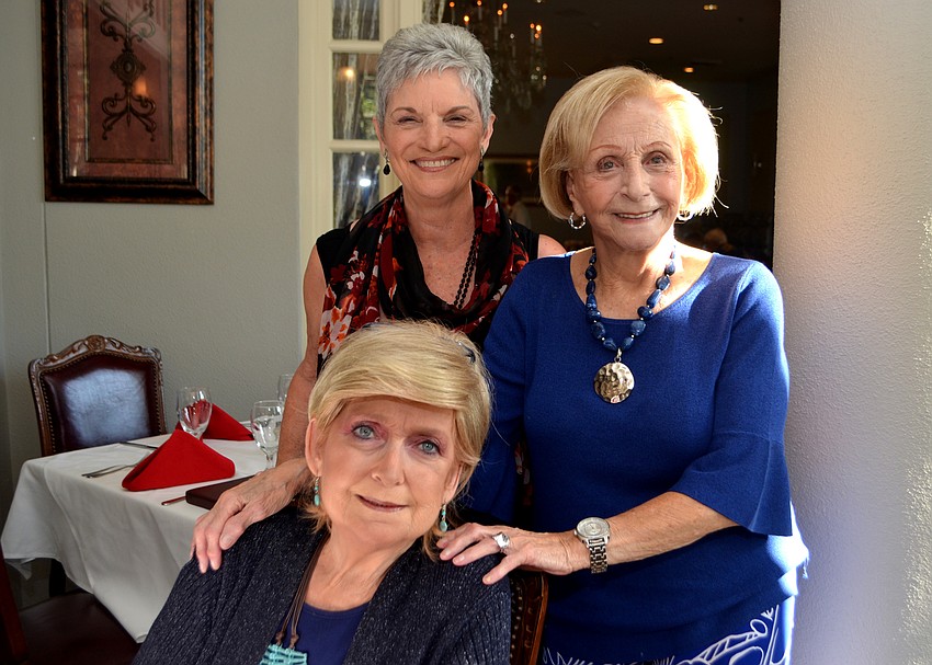 Anne Legner, Judy Renaud and Rose Tomason
