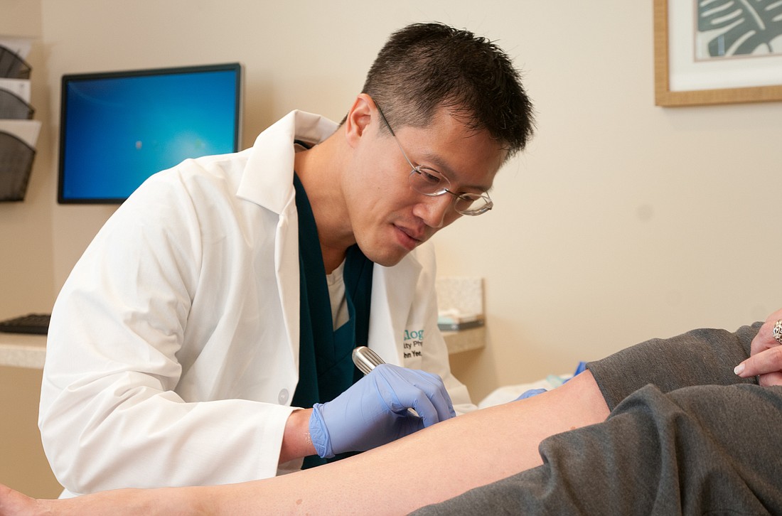 Dr. John Yee, the medical director of Center for Wound Healing and Hyperbaric Medicine, has led his center to a national award.