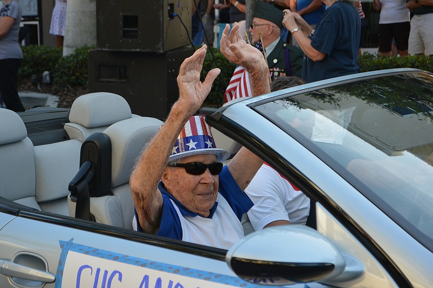 Gus Andreone, 105, served under Gen. George Patton during World War II.
