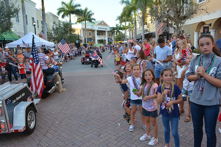 The excitement continued to build through the 45-minute parade.