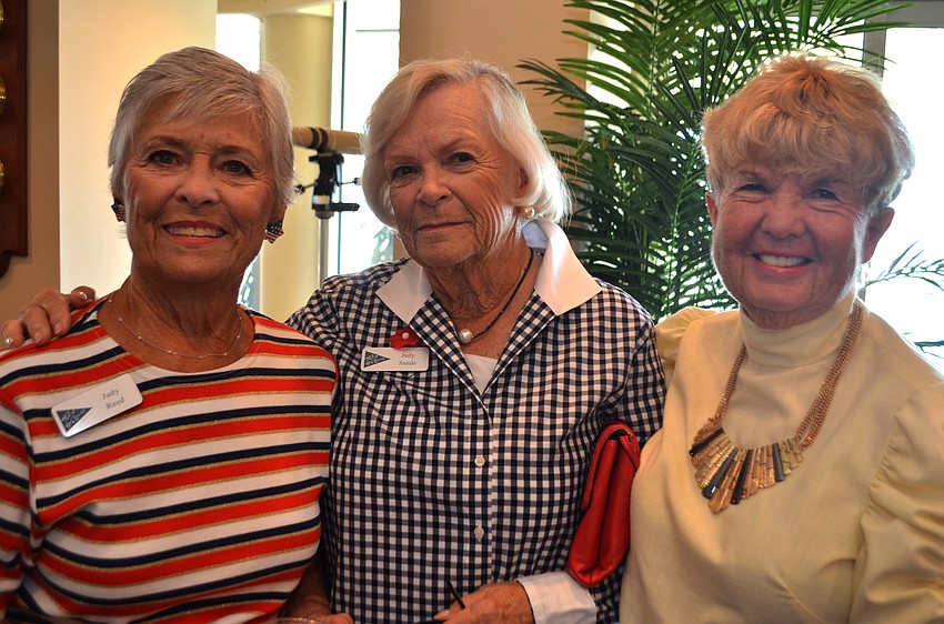 Judy Reed, Judy Sande and Katy Thompson