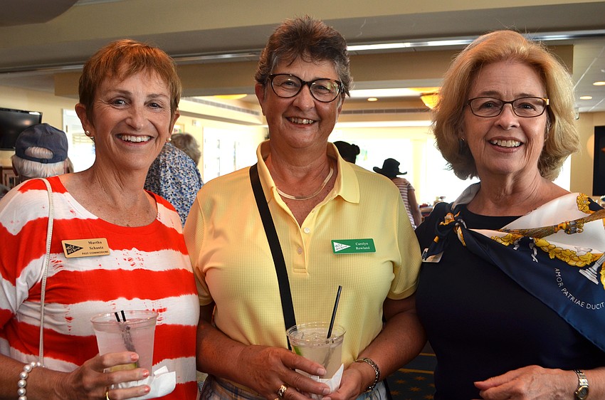 Martha Schantz, Carolyn Rowland and Jean Lexton