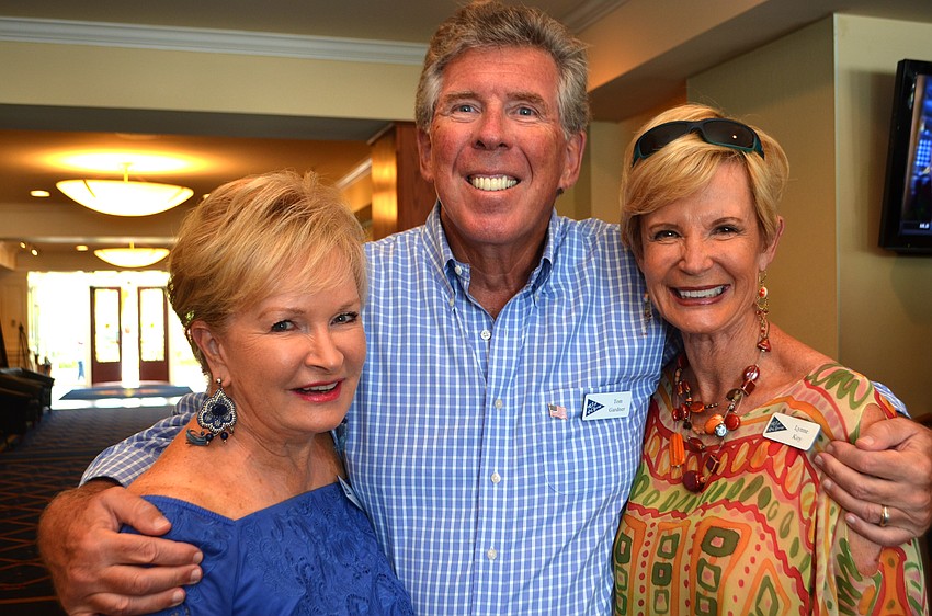 Barbara and Tom Gardner and Lynne Koy