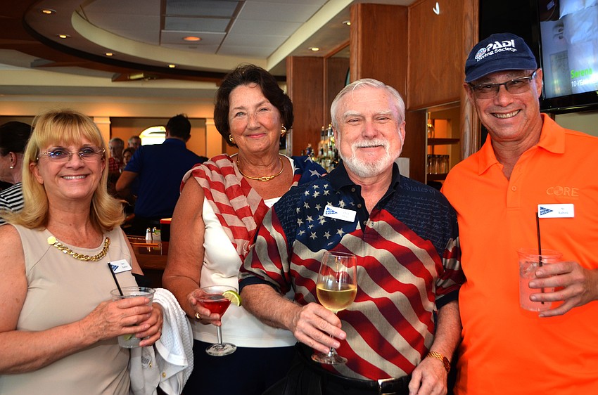 Jane Rabins, Nancy and Richard Hoey and Sy Rabins