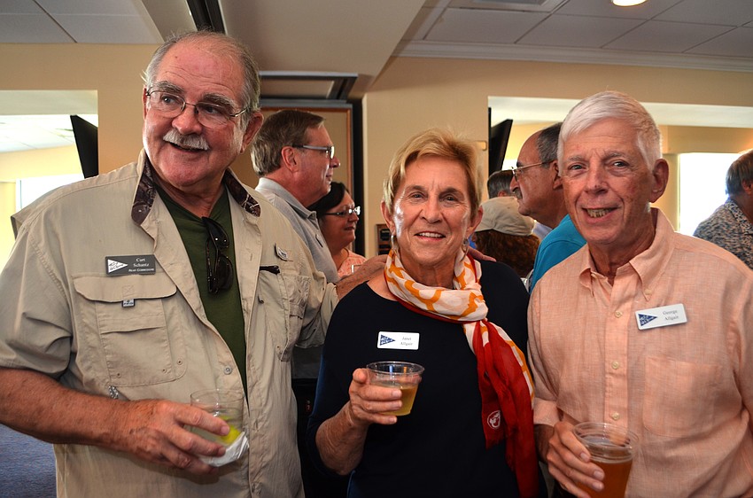 Curt Schantz and Janet and George Allgair