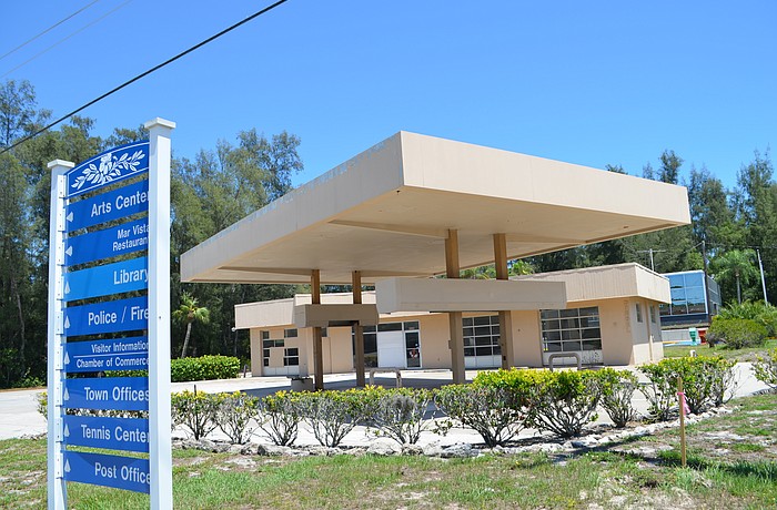 The closed gas station on the north end is under contract of sale.