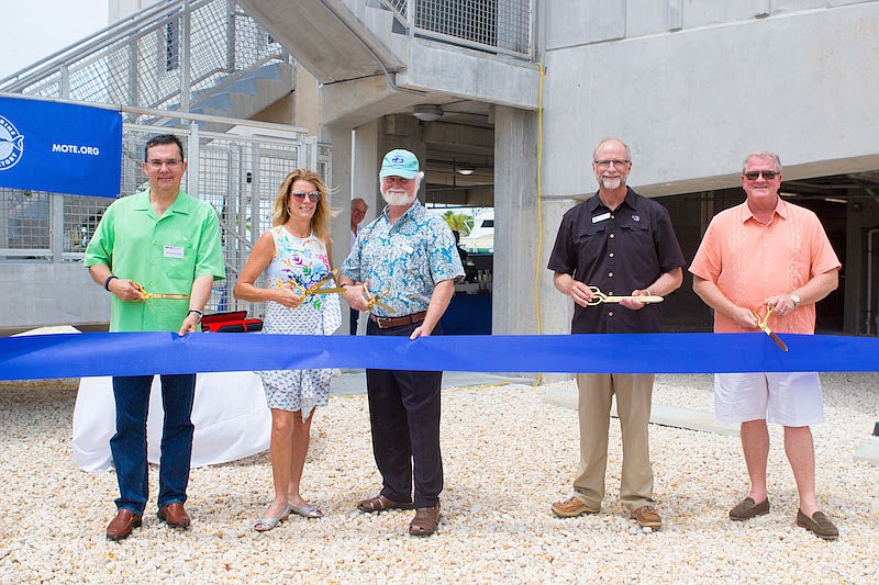 Mote held an invitation-only ribbon cutting for its new facility on May 25.