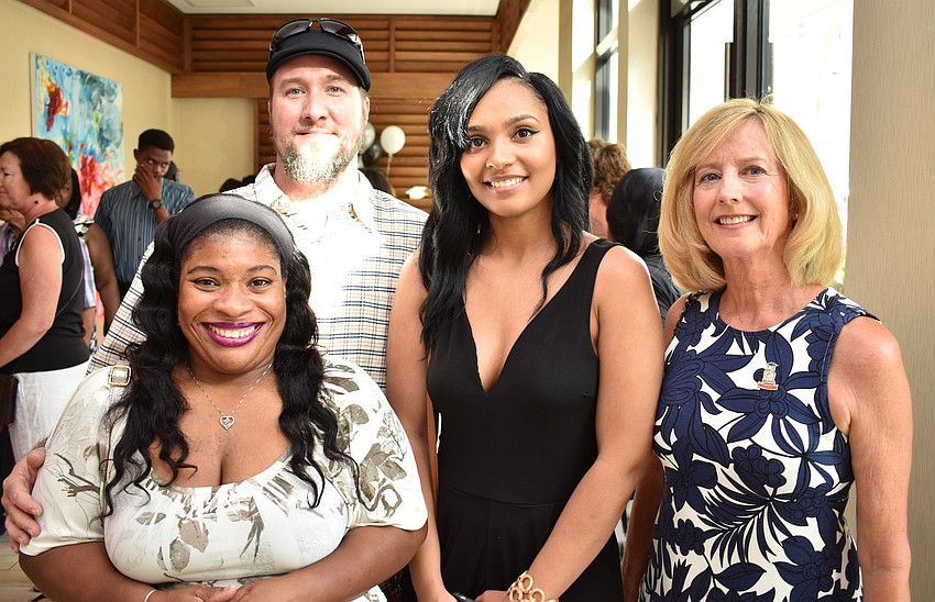 Christina Farmer, Jason Roberts, Melissa Roberts and Candace Fisher