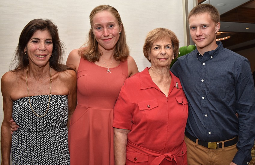 Kathy Penkwitz, Isabella Penkwitz, Zina Kangelaris and Luke Lubaski