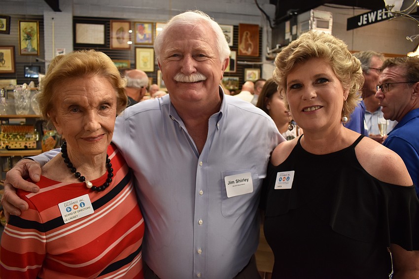 Woman’s Exchange Co-Founder Liz Lindsay, Jim Shirley and Woman’s Exchange CEO Karen Koblenz