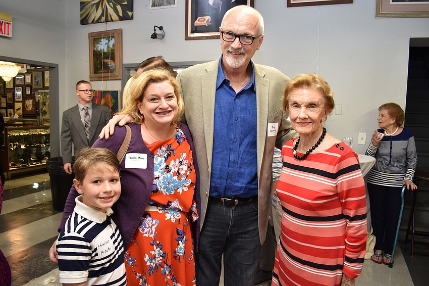 Charles Rock, Tricia Mire, Greg Leaming and Woman’s Exchange Co-Founder Liz Lindsay