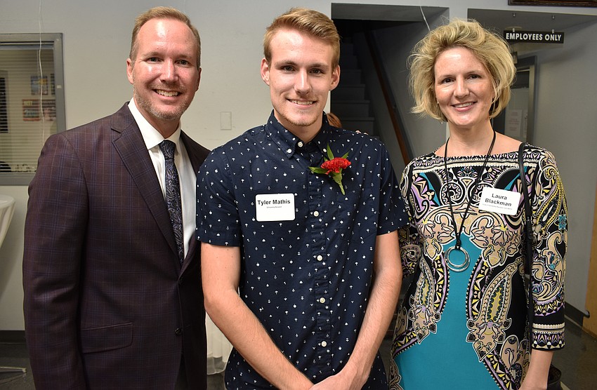 Eric Mathis, Tyler Mathis and Laura Blackman