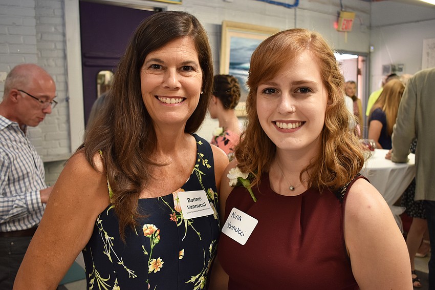 Bonnie Vannucci with daughter and scholarship recipient Nina Vannucci