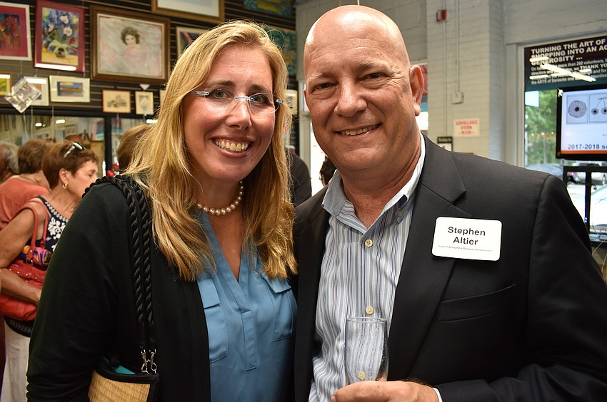 Jennifer Rominiecki and Stephen Altier