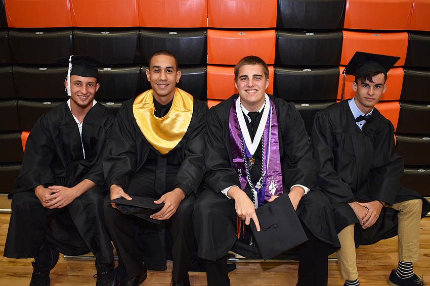 Ryan Sherman, Emmanuel Lambright, Landon Koven and Javier Lavin