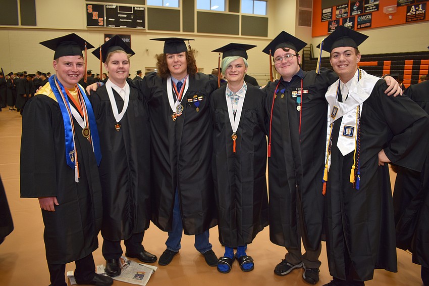 Ben Klein, Cole Grisson, Quinn Nilon, Earle Kelly, Conor Brady and Jeremy Erickson