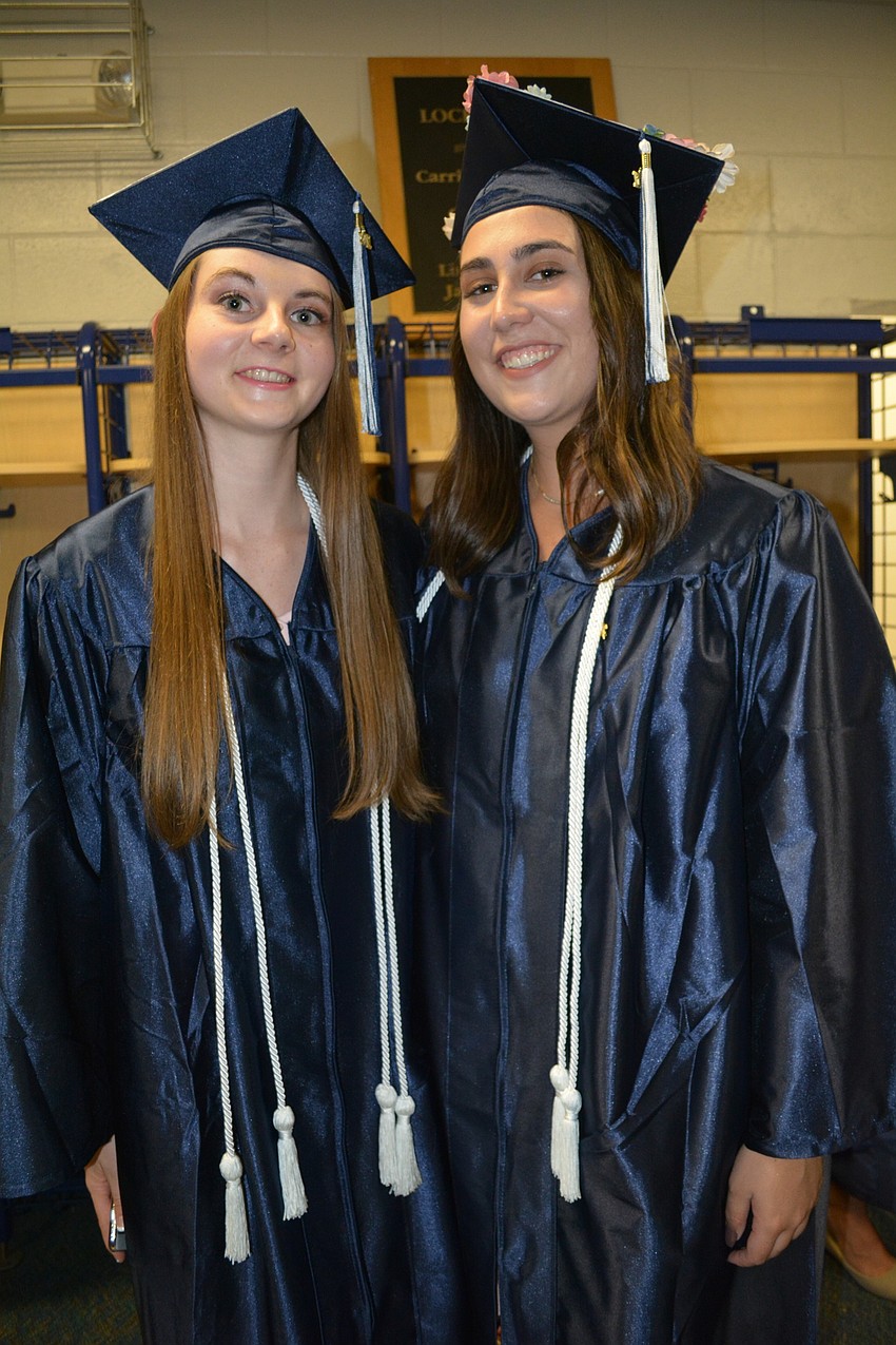 Catilin Camire will attend Northeastern University, while Denisse Descamps Tofani will attend Tulane University.