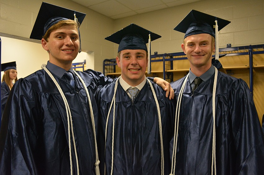 Nicholas Murphy, Clarence Dodge and Cody Cheney are eager to start their futures.