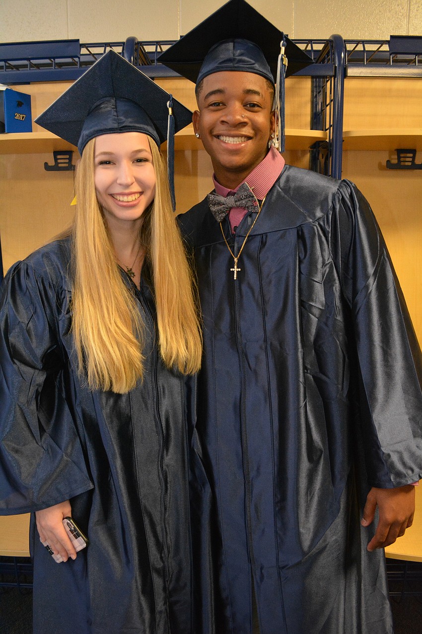 Caroline Colburn will go to University of Delaware and Amad Brayboy will attend Lynn University.