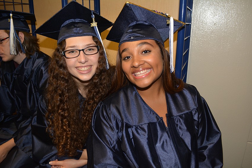 Quinn Birmingham and Rashona Banks are all smiles.