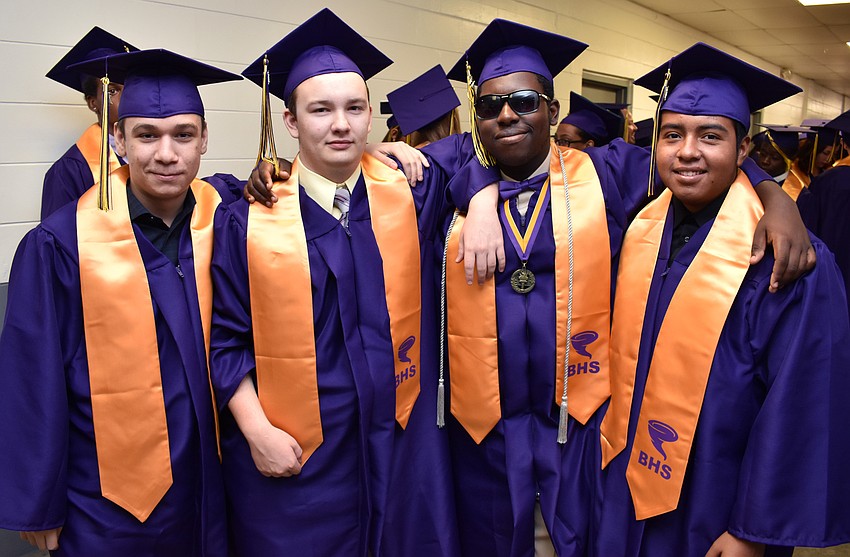 Matthew Friedman, Clayton Garofallo, Luigi Lockhart and Javier Hernandez