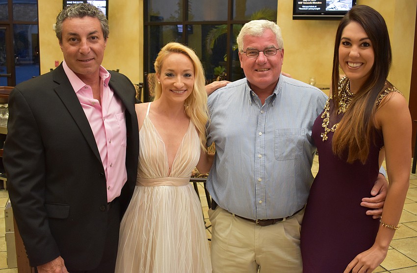 Raffaele Perna, Kelly Garner, Hugh Shields and Ashley Leon