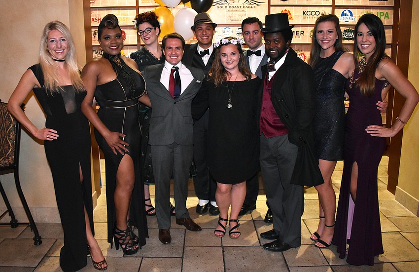 YPG Board Members Anna Foster and Shantel Norman, YPG Coordinator Mimi Cirbusova, and other board members Branan Jacobs, Robert Young, Jamie Minton, Brandon McAllister, Leroy Presley, Sofie Wachtmeister and Ashley Leon