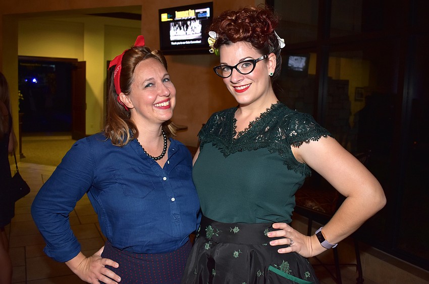 Andrea Knies and Sarasota Young Professionals Coordinator Mimi Cirbusova