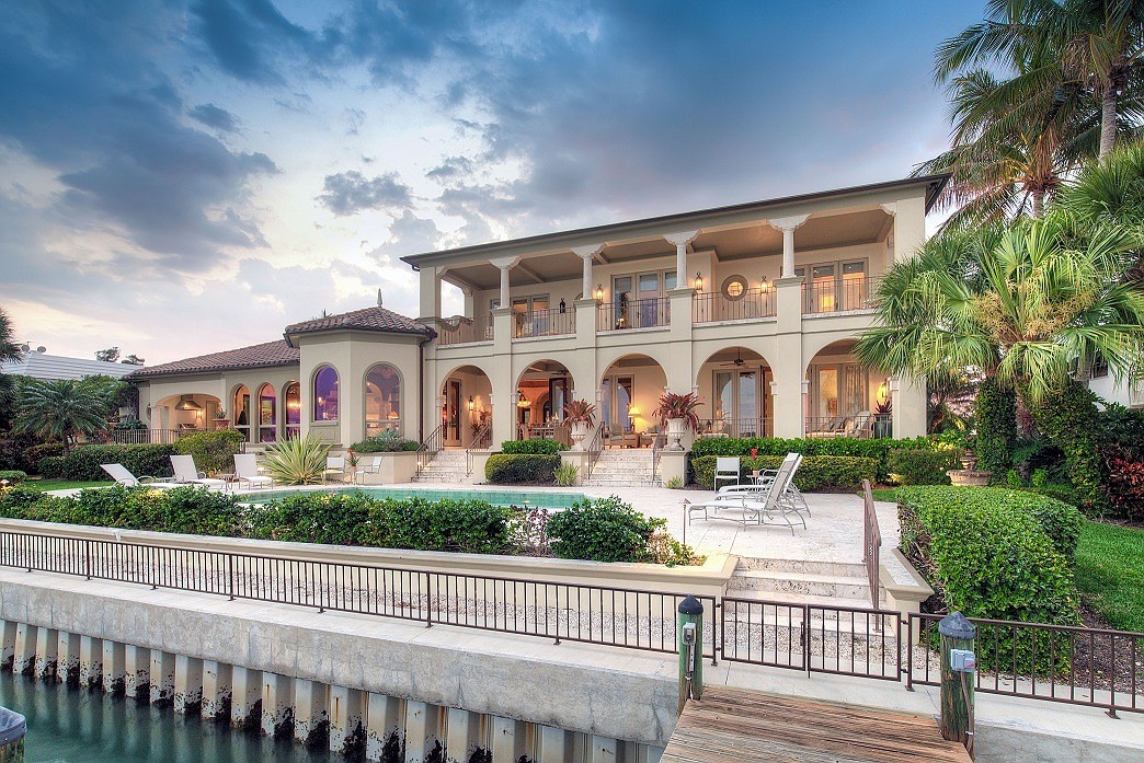 The home at 467 Meadow Lark Drive was sold for $6.35 million. It was the highest-priced residential sale of 2017 for the Sarasota region. Photo courtesy of Michael Saunders & Company.